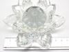 Lotus Flower Crystal Glass Ornament, Decorative Flower, Lotus, Feng Shui, Good Luck Suncatcher (10cm)
