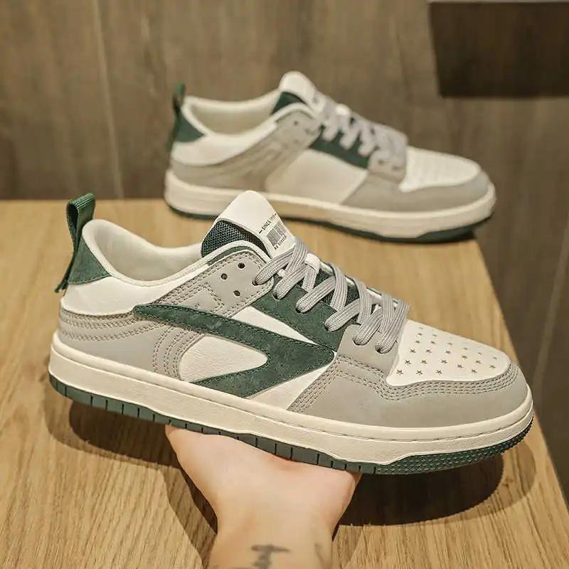 

Дизайнерские кроссовки на массивной резиновой подошве Мужские лоферы класса люкс Мужская повседневная теннисная спортивная курортная обувь Недорогая 44