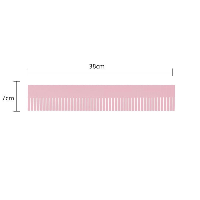 10 Drawer Separators Pink White Plastic Grid Dividers, Ideal for Organizing Socks, Underwear, Beauty Products, And Garments
