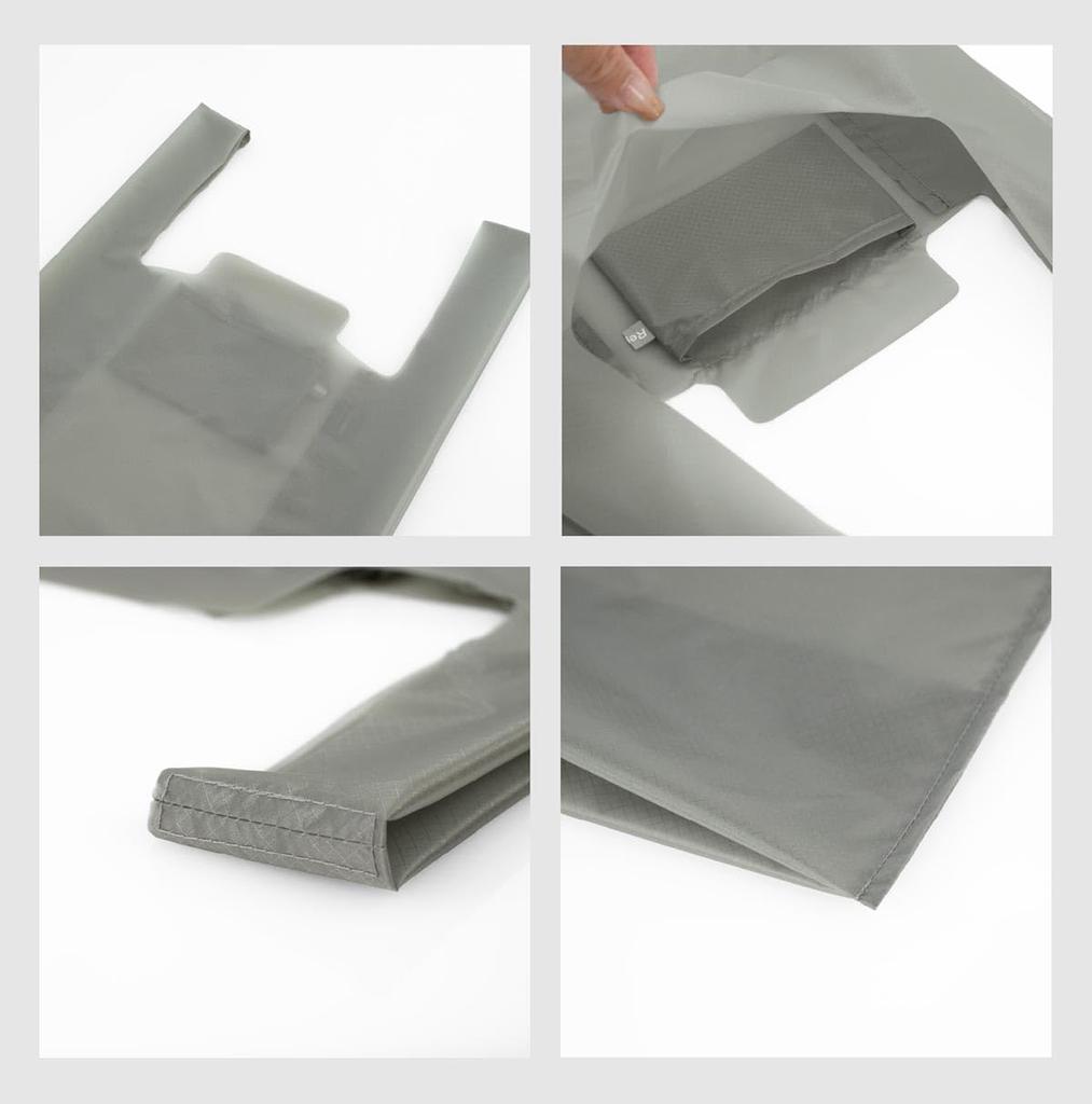 [Asoboze] [aso] Regile 2 Eco Bag, Large Size, Foldable, Water-Resistant, Made In Japan, Shopping Bag, Large Capacity, Lightweight, Durable, Compact, M