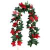 Artificial Maple Leaves Fall Leaf Garland Hanging Vines Versatile For Crafts