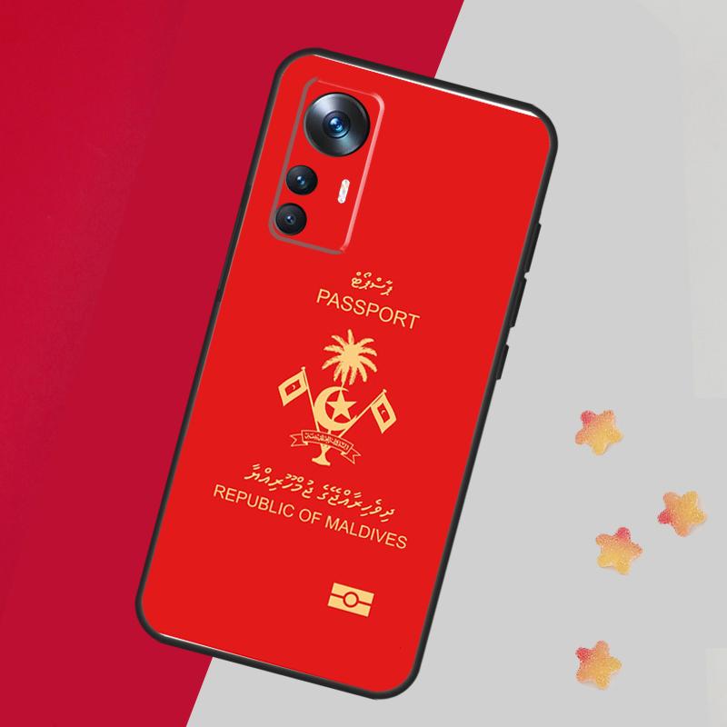 Maldives Passport Case For Xiaomi 15 14 13 Ultra 11T 12T 13T 14T Pro Cover For POCO X7 X6 X3 X5 F5 F6 F7 Pro
