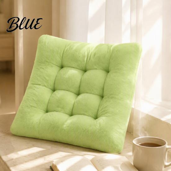 Winter Warm Seat Protector Plush Chair Cushion Cute Cartoon Bear Floor 18" x Thickened Pad Non-slip Cozy Cushion for Office Dining Soft Cloud Feel