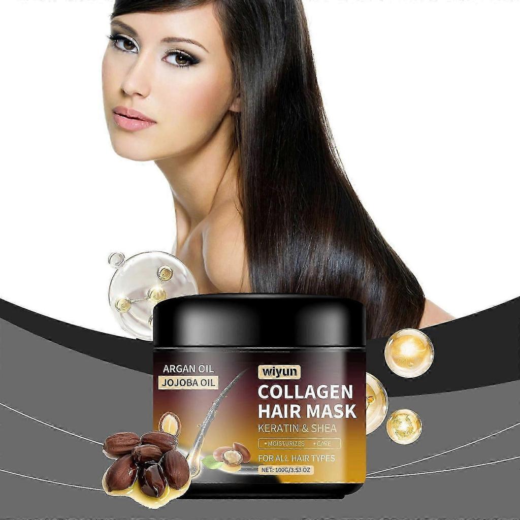 Wiyun Collagen Hair Care Mask Nourishing Moisturizing Hydrating Hair Care Soft And Soft Hair