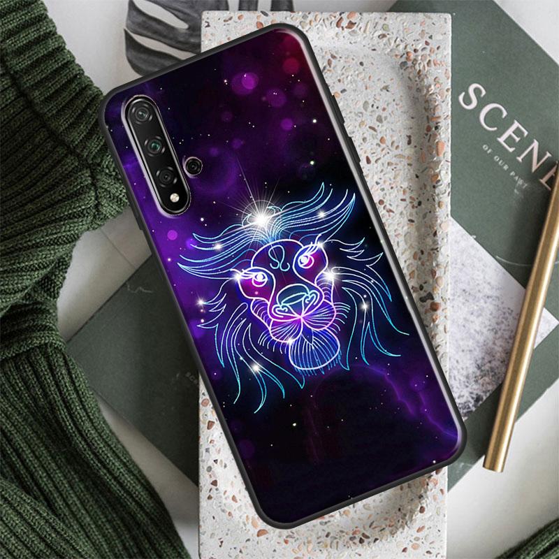Zodiac Signs For Huawei Nova 12i 11i 8i 12s 9 10 SE Y91 Y90 Y60 Y70 Y72 Y61 P20 P30 P40 Lite P60 Pro Case