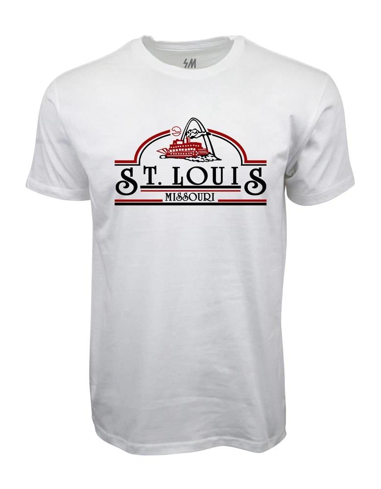 St Louis Missouri Graphic White T Shirt S