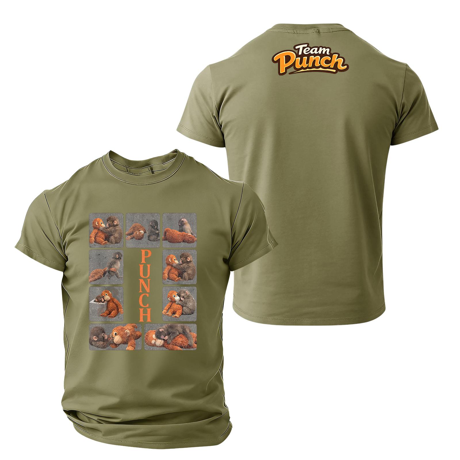 

Мужская повседневная футболка с круглым вырезом и коротким рукавом L армия зеленый