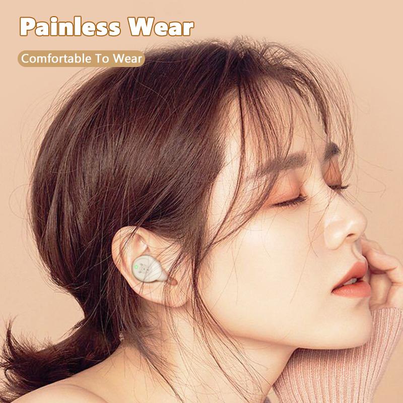 ONIKUMA Bezdrátová sluchátka Sluchátka do uší s digitálním displejem s mikrofonem HD Headset s potlačením hluku Vodotěsná sluchátka pro iphone Xiaomi Huawei