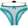 Woman Underwear Cotton Lace Panties Printed Briefs Sexy Ladies Knickers Intimates Lingerie 6 Pcs/set