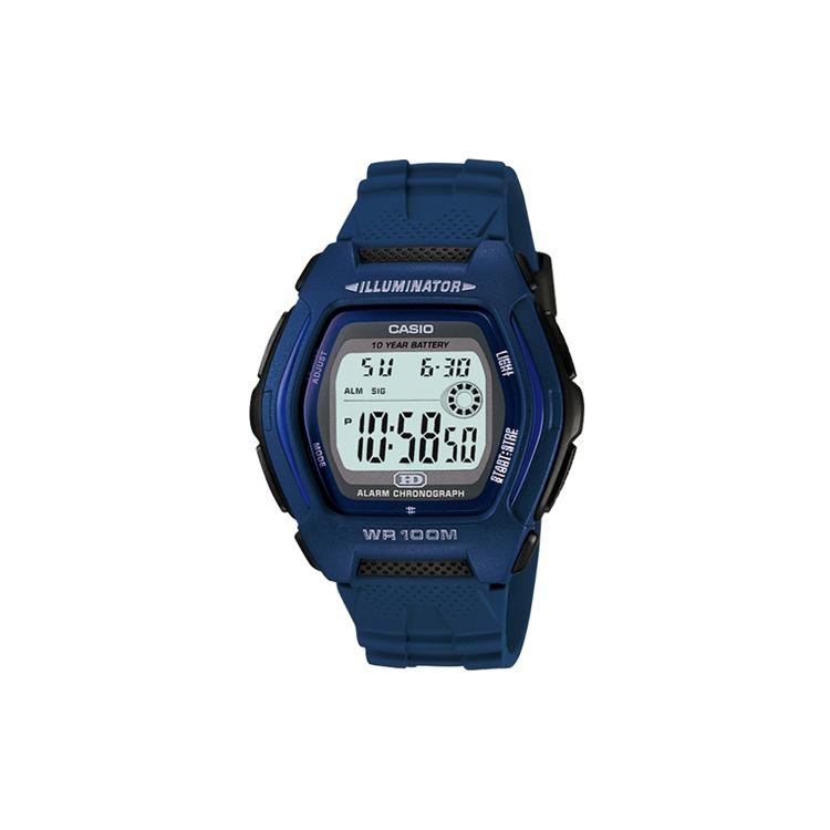 CASIO Men YOUTH Black Watch HDD-600C-2A HDD-600C-2A Blue Strap