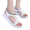 Fashion 2025Women Sandals Breathable Comfort Shopping Ladies Walking Shoes Wedge Heels Summer Platform Sandal Shoes Mujer Plus size