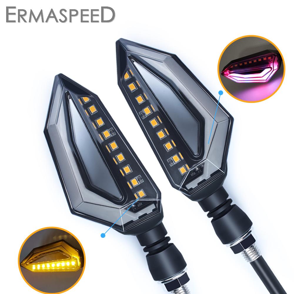 

Универсальные указатели поворота для мотоцикла, мигающий светодиодный индикатор DRL, мигалка для мотокросса, электрический мотоцикл, хвост