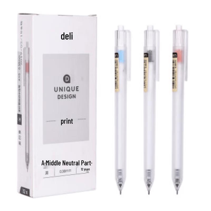 Deli A115 Clickable Gel Pen