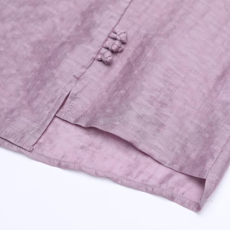 Mom's 2025 Summer Fashion: Loose Top & Wide-Leg Pants Two-Piece Set for Middle-Aged and Elderly Women.