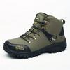 Men Hiking Shoes Outdoor Anti-slip Laced High-top Boots Wear-resistant Breathable Thick-soled Casual Sports Shoes Men