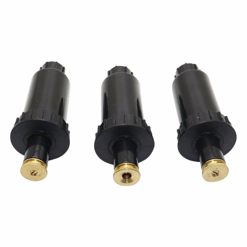 5Pcs 1/2" Female Thread 90/180/360° Pop Up Sprinkler Football Field Golf Course Grassland Turf Lawn Irrigation Watering Nozzles