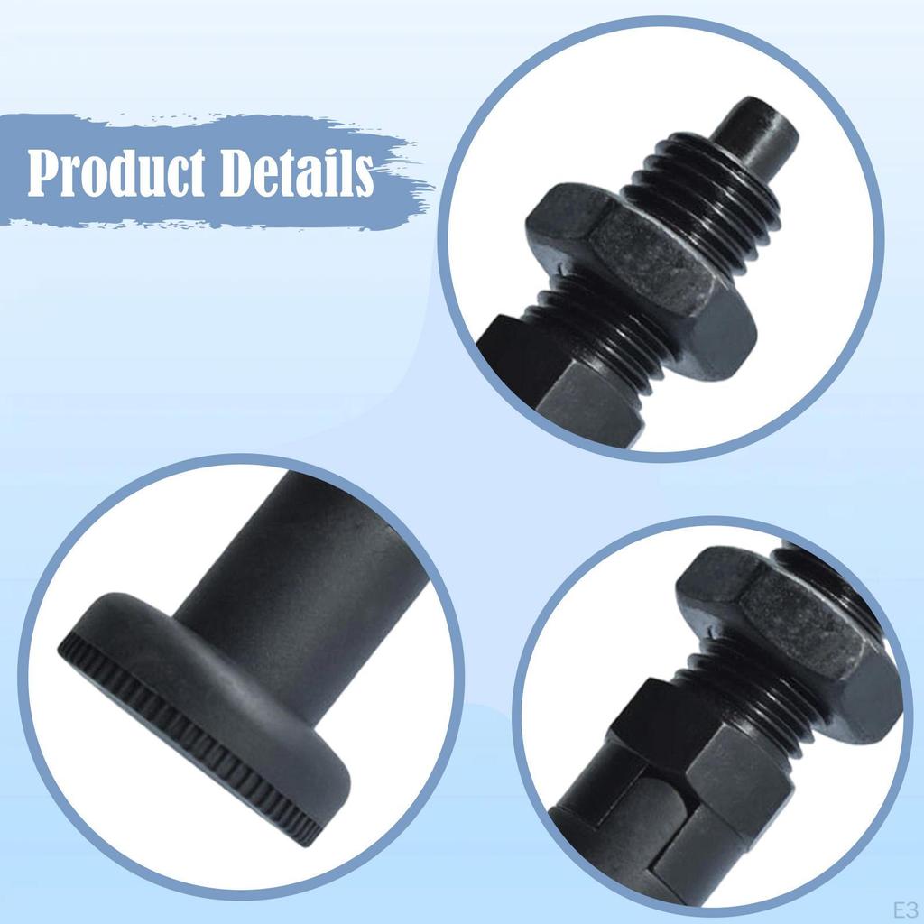 Accessories for Spring Pistons: Positioning Pin, Professional Self-locking Button, Carbon Steel