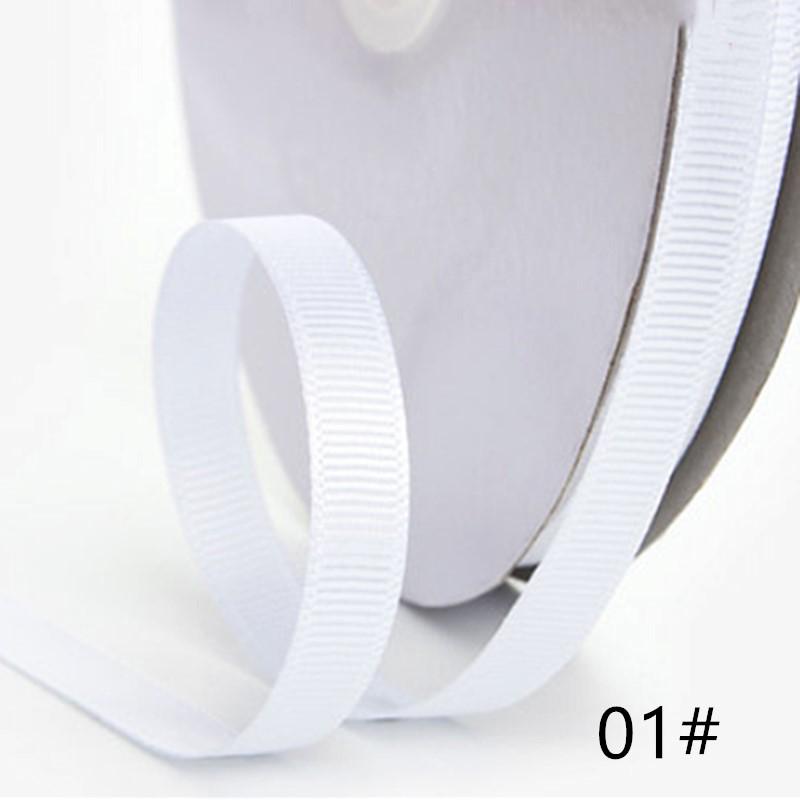 1cm High-Density Ribbed Ribbon for Bows, Gifts, Hair Accessories, and Wedding Décor
