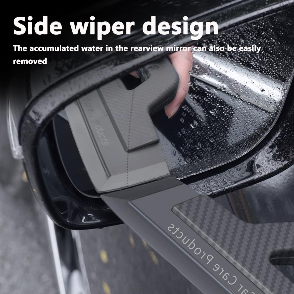 Car Window Squeegee Scratch-Free Durable Car Ice Scraper Snow Removal Shovel Windshield Glass Defrost Automotive Accessories