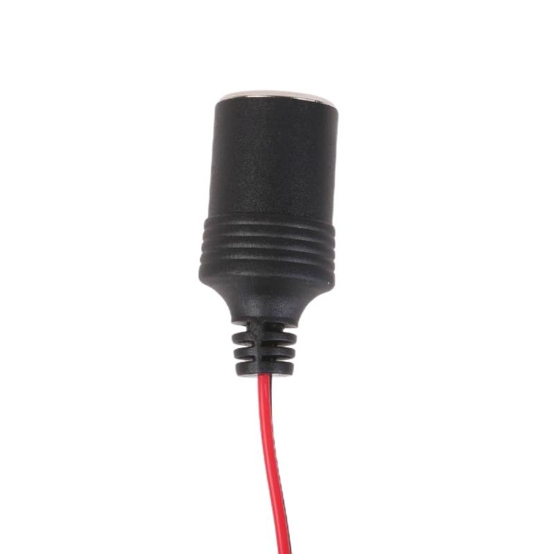 12V-24V Car Cigarettes Lighter Splitter Adapter Cable Cord with Power Switching Button 1 Male To 2/4/3 Female Socket