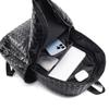 New woven backpack backpack trendy lightweight travel bag men's and women's daily commuting college student schoolbag