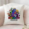 Rrainbow Anime Friends Pillow Case Pillowcase Doublesided Printed Sofa Cushion Bedroom Headboard Pillow