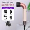 4 Nozzles Professional High Speed Ionic Hair Dryer 4 In 1 Supersonic Handheld Dryer Portable Negative Ion Hair Dryer