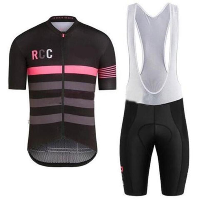 Pink RCC Cycling Jersey Set Short Sleeve for Men Bike Sportswear Sets Summer Maillot Ciclismo Hombre Bicycle Clothing 2026