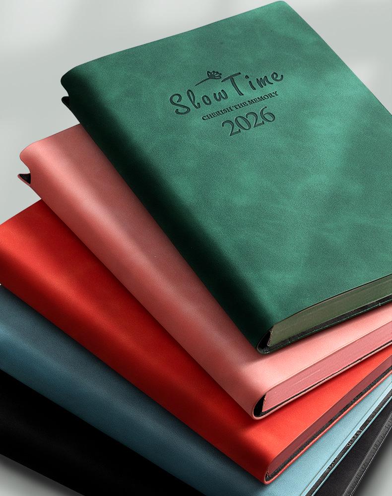 2026 Daily Planner: Efficient 365-Day Time Management Journal, Thick Notebook