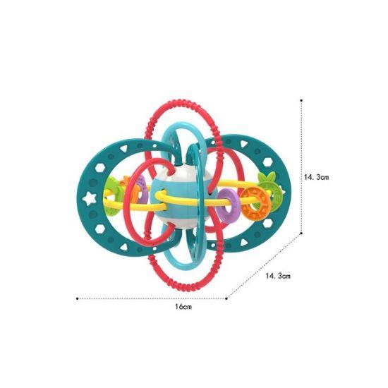 Correntes de Brinquedo Sensorial para Bebê Malang - Conjunto de Mordedores Macios