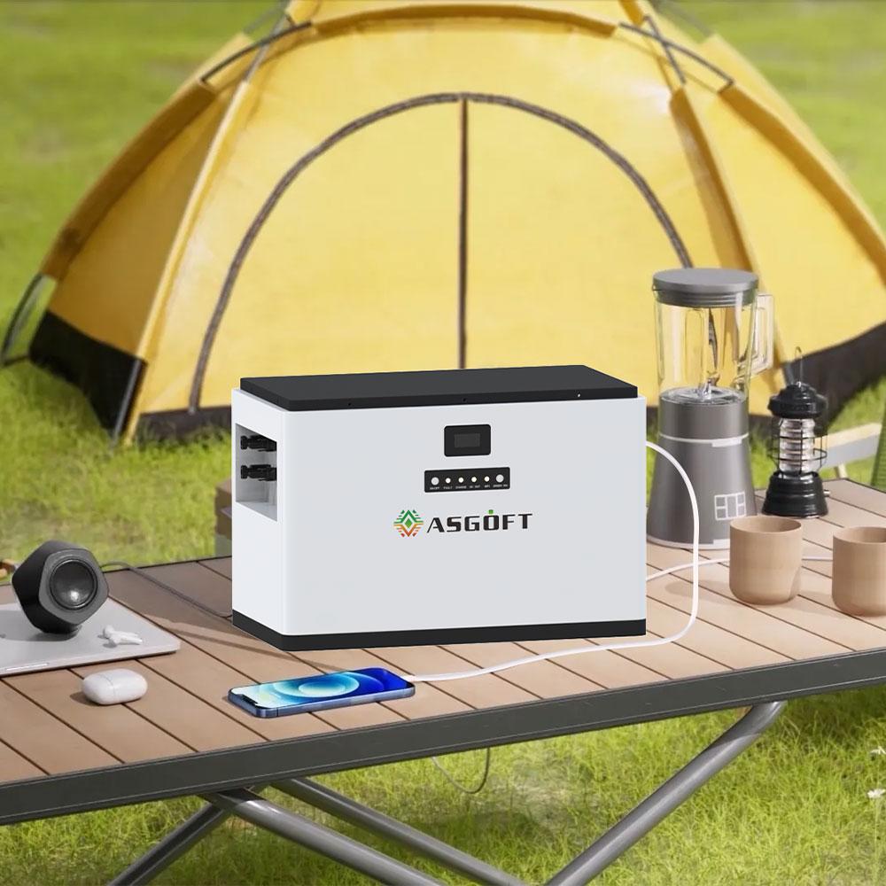 EU Stock 51.2V All in One Solar Lithium Battery Pack 3.8KWH All-In-One Solar Energy System 72Ah LiFePO4 Energy Storage Battery