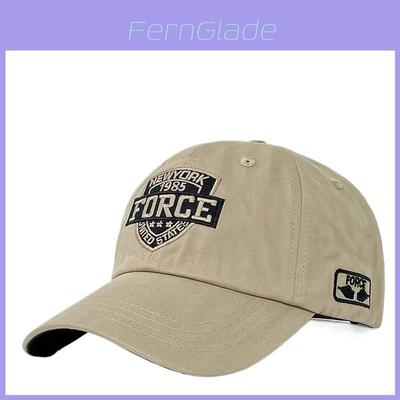 Cotton Baseball Cap For Men Large Size With Wide Brim For Outdoor Activities