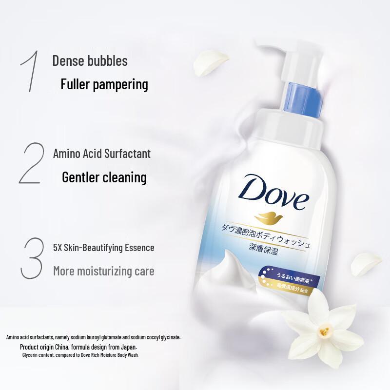 Dove Deeply Nourishing Bath Foam
