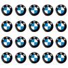11mm Car Remote Key Fob Emblem Badge Radio button Sticker For BMW F10 E90 F20 E46 E60 E70 E39 E36 E87 X7 E92 E91 E28 X3 G11 X5 6 GR5