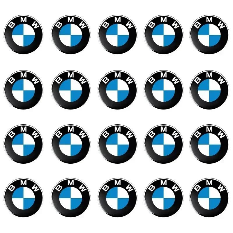 11mm Car Remote Key Fob Emblem Badge Radio button Sticker For BMW F10 E90 F20 E46 E60 E70 E39 E36 E87 X7 E92 E91 E28 X3 G11 X5 6 GR5