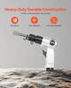 Air Hammer, 4500BPM Pneumatic Hammer with Rust Removal Air Needle Scaler & 4PCS Chisels Round Shank, Lightweight & Compact Air Chisel Pneumatic Shovel