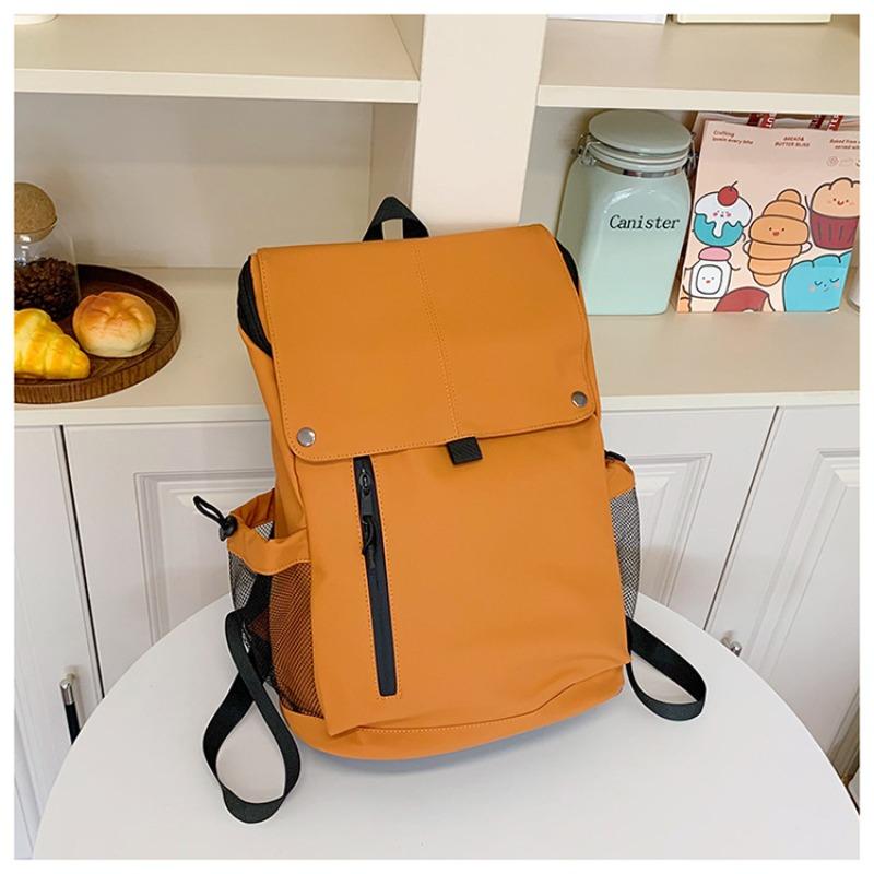 

Школьный рюкзак, новый высококачественный и свежий рюкзак «Макарон», легкий и вместительный рюкзак для учеников средней и старшей школы коричневый