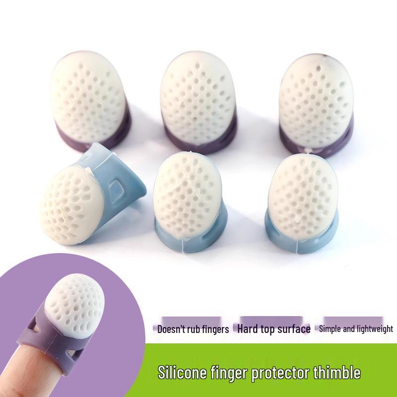 Silicone Anti-Prick Thimble Set for Sewing