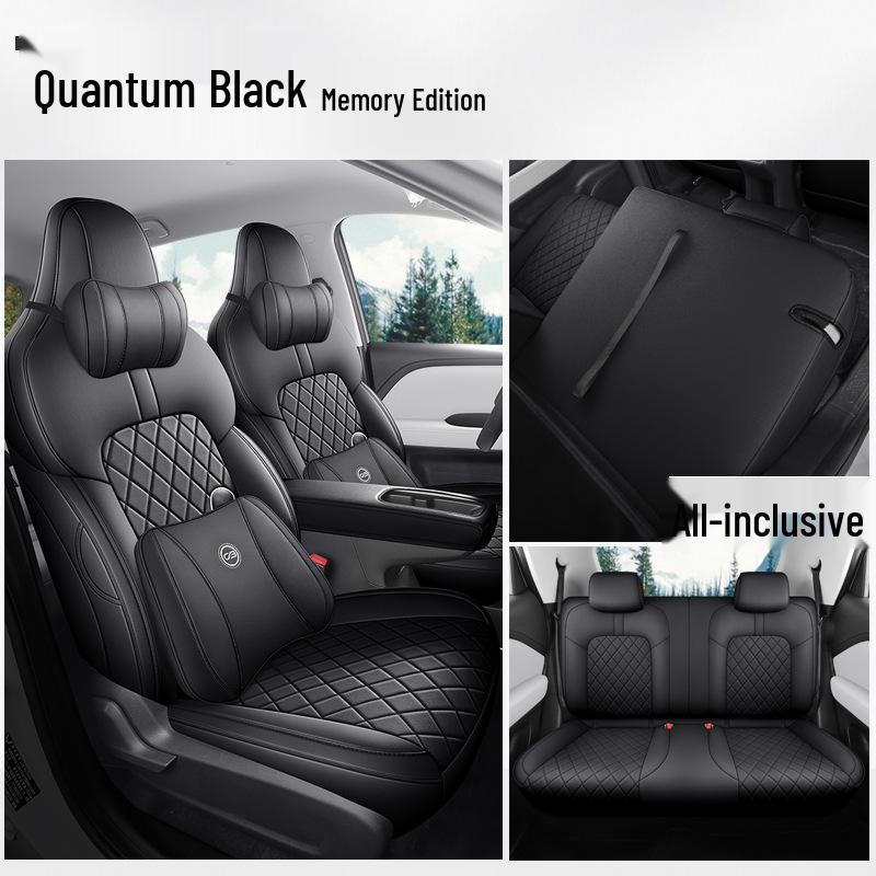 Wuling Bingo PLUS Cartoon Leather Car Seat Cover - All Seasons
