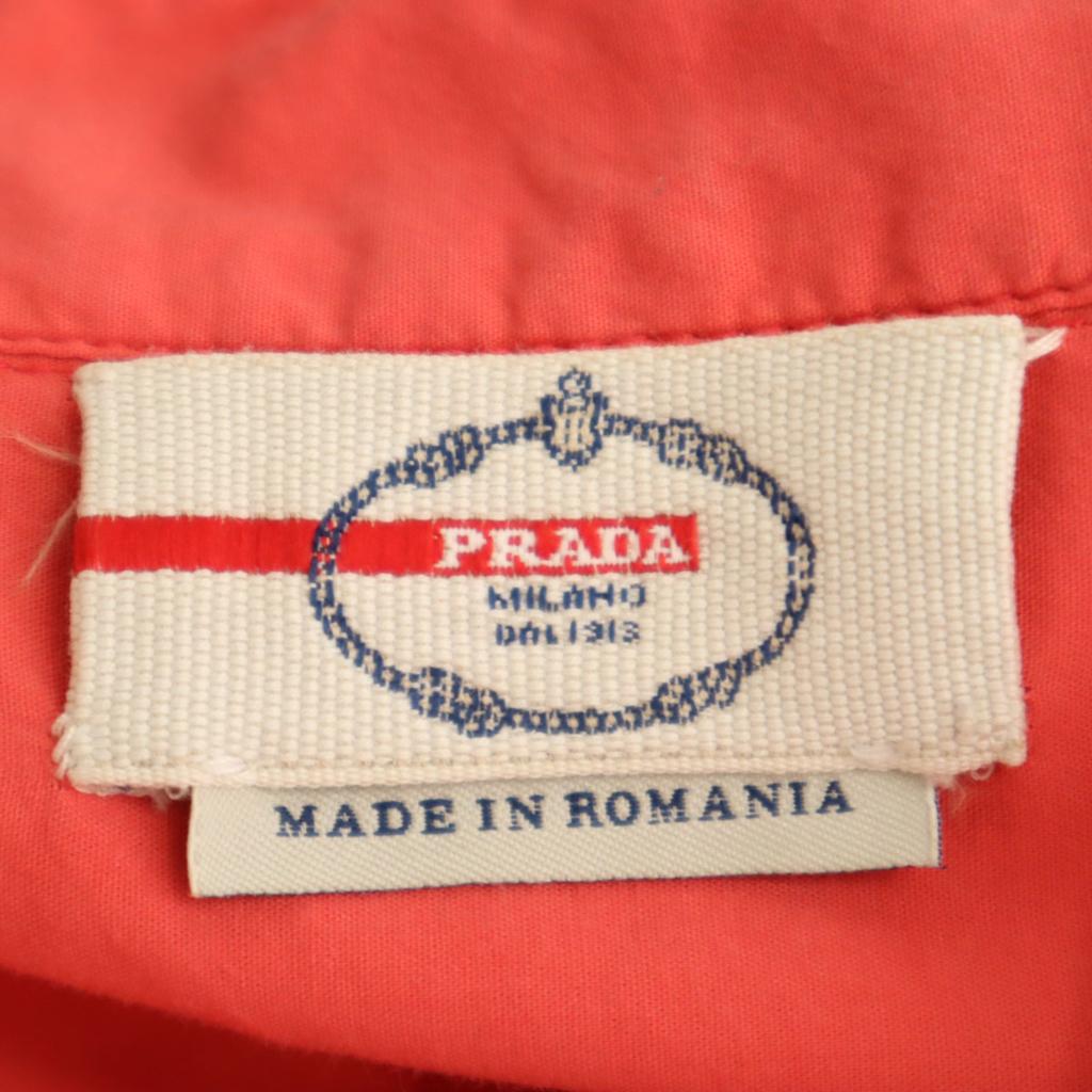 PRADA Long sleeve Button down shirt 41 Red Men's Used