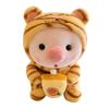 Transformation Milk Tea Pig Plush Toy - Perfect Gift for Kids