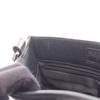 Used GUCCI GG denim Shoulder Bag 27639 denim leather Black Used Women