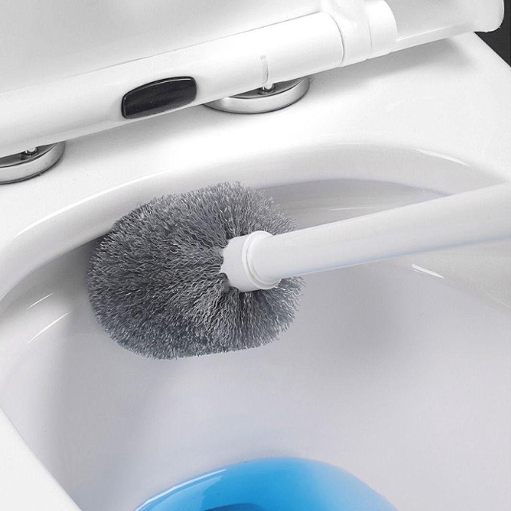 Long Handle Toilet Plunger Wall Mounted Toilet Bowl Brush Toilet Brush Holder  Toilet Washing