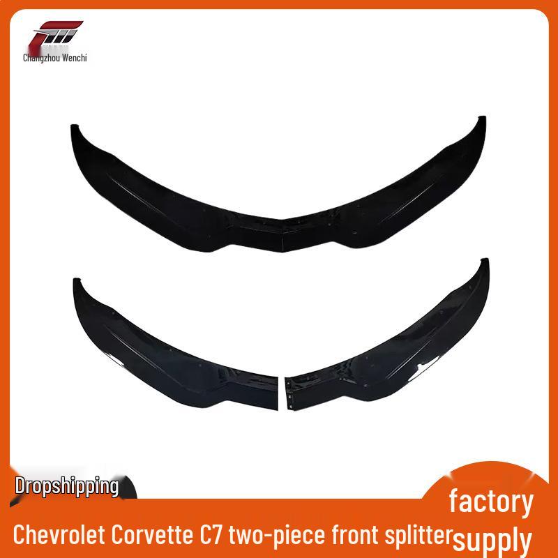 Sporty Front Lip & Splitter Kit for 2014-2019 Chevy Corvette C7