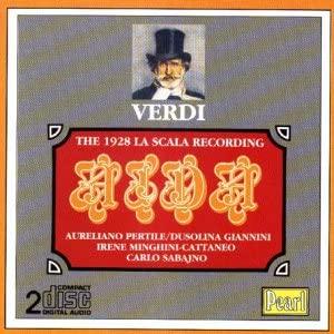 

CD VERDI, PERTILE, GIANINI; LA SCALA O - Aida GEMMCDS9402 Non Japan Classical Used