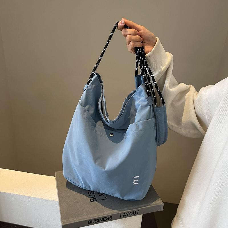 Холщовая сумка Женская сумка через плечо большой вместимости Сумка для покупок — фото 21