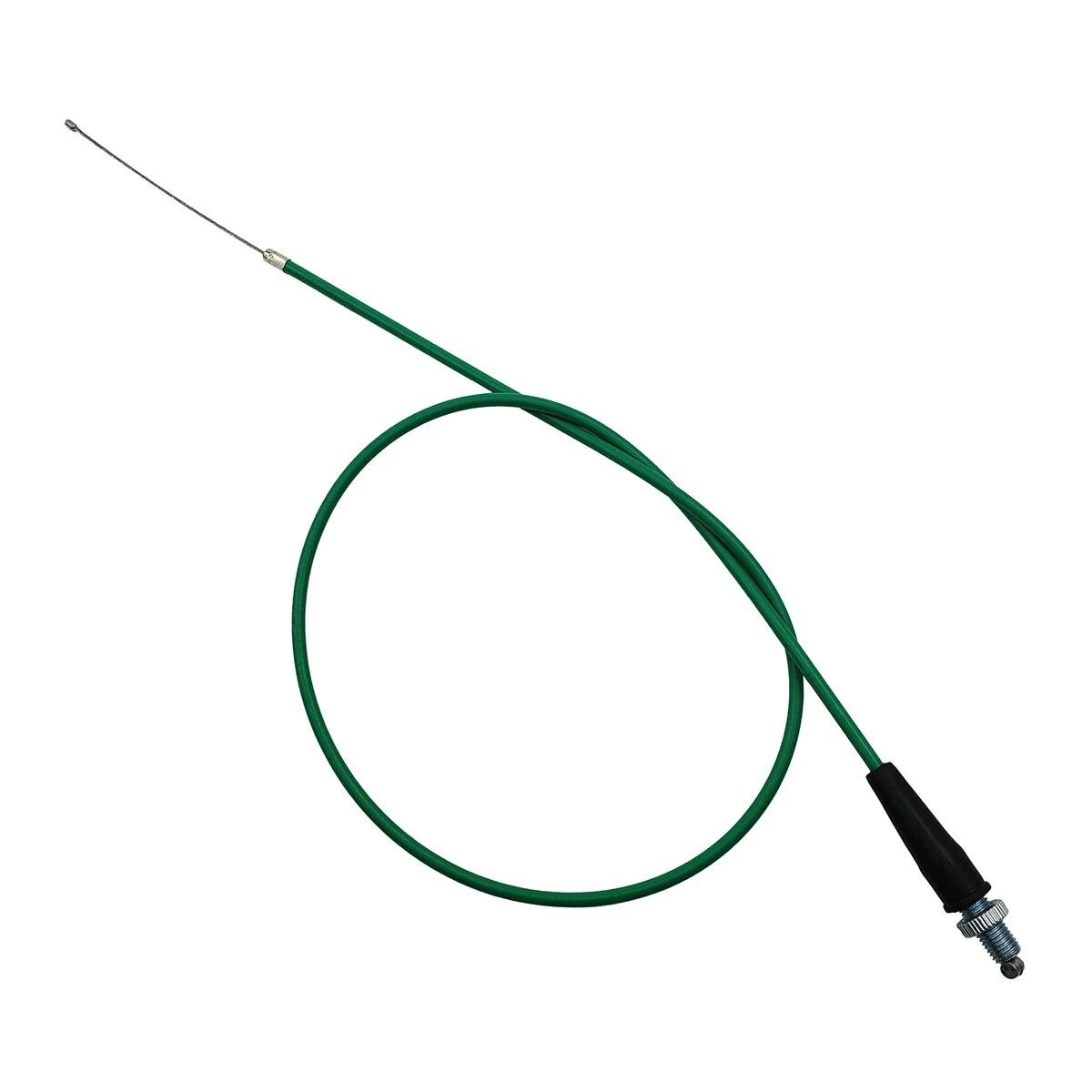 

4 цвета, прямая головка, кабель газовой дроссельной заслонки мотоцикла для китайского пит-байка, трейлового велосипеда, мини MX, мотокросса зелёный