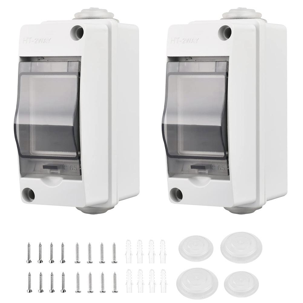 

Комутаційна коробка Розподільна коробка Ряд 2 модулів Малий розподільник