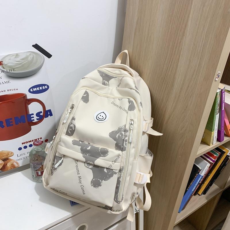 High Appearance Level Backpack for Women  High School  Junior High School and College Students  Large Capacity Casual Backpack for Women