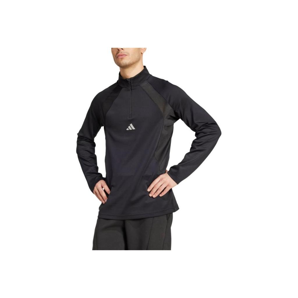 adidas Climacool Tech Apparel Half-Zip Sports Quick-Dry Long Sleeve T-Shirt Men Tops KC3328